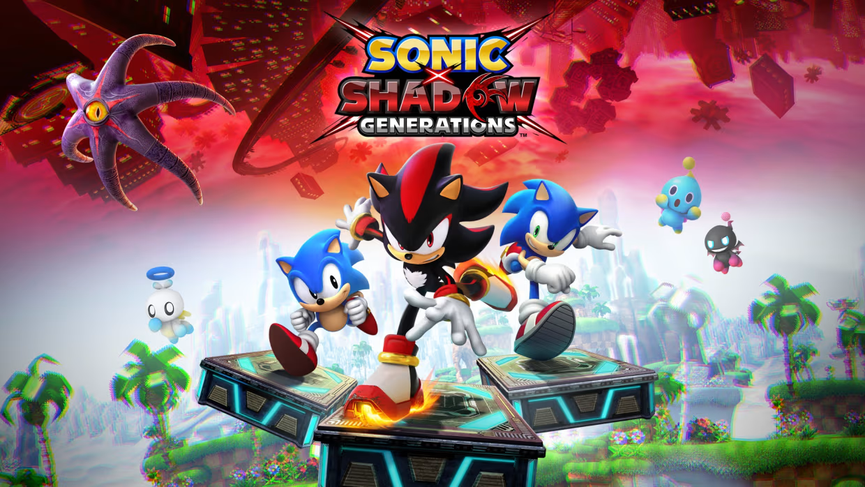 O tamanho do arquivo de download do Sonic X Shadow Generation no Nintendo Switch é 13,1 GB