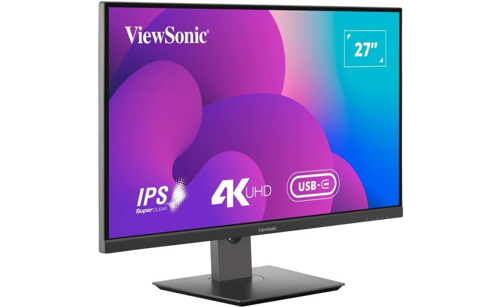 A ViewSonic apresenta o novo 27" Monitor VX2730-4K-HDU 4K com brilho de 400 nits 