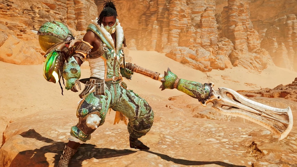 Capcom revelou as características do Insect Glaive, uma arma rápida de duas mãos de Monster Hunter Wilds