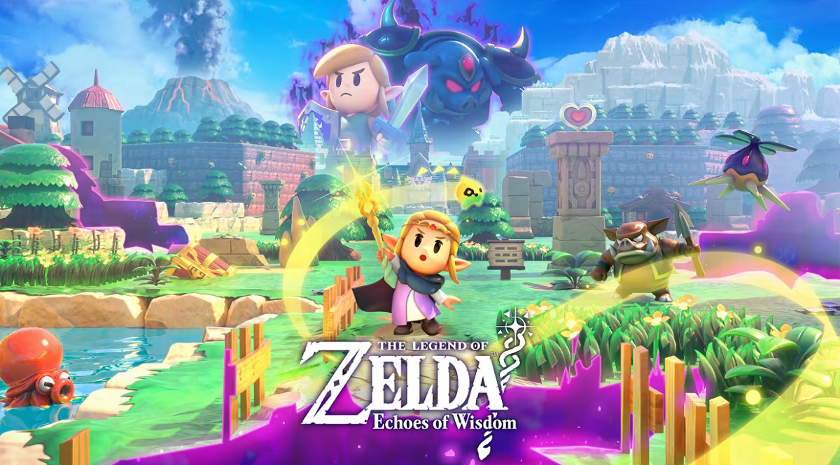 A Nintendo revelou um novo trailer de gameplay para o colorido jogo de aventura The Legend of Zelda: Echoes of Wisdom