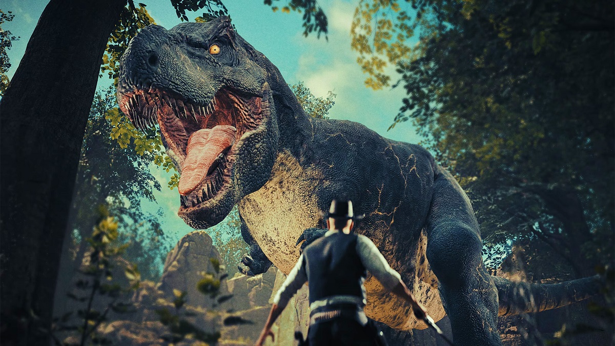 Revelado trailer de gameplay de Son and Bone - jogo de tiro sobre o confronto do xerife americano com reptilianos sanguinários e enormes dinossauros