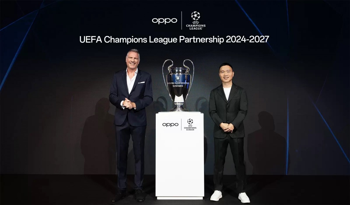 A OPPO anunciou a extensão da sua parceria com a UEFA por mais 3 temporadas