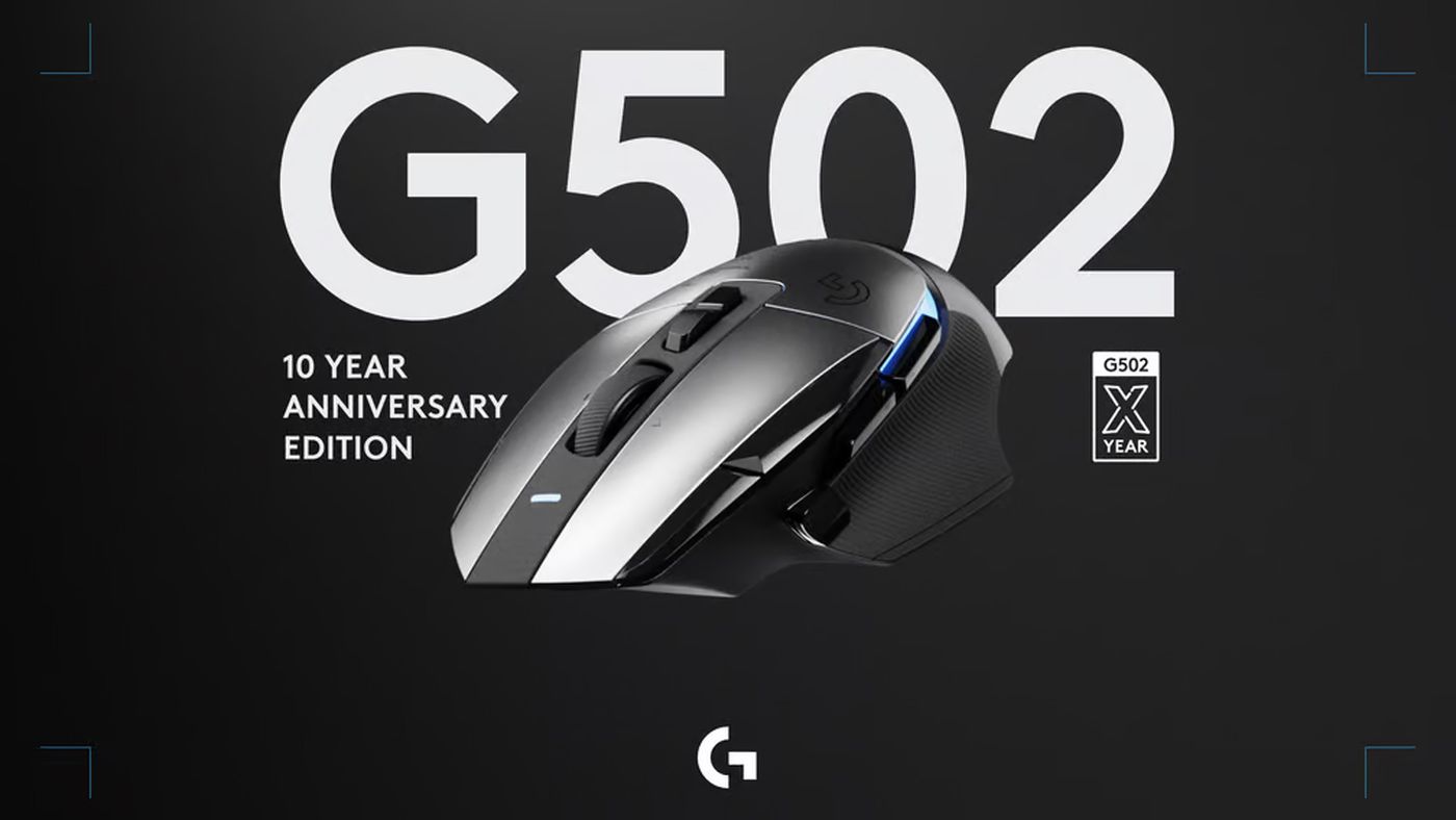 Logitech revela mouse de alumínio G502 X Plus AL Edition de edição limitada para comemorar 10º aniversário