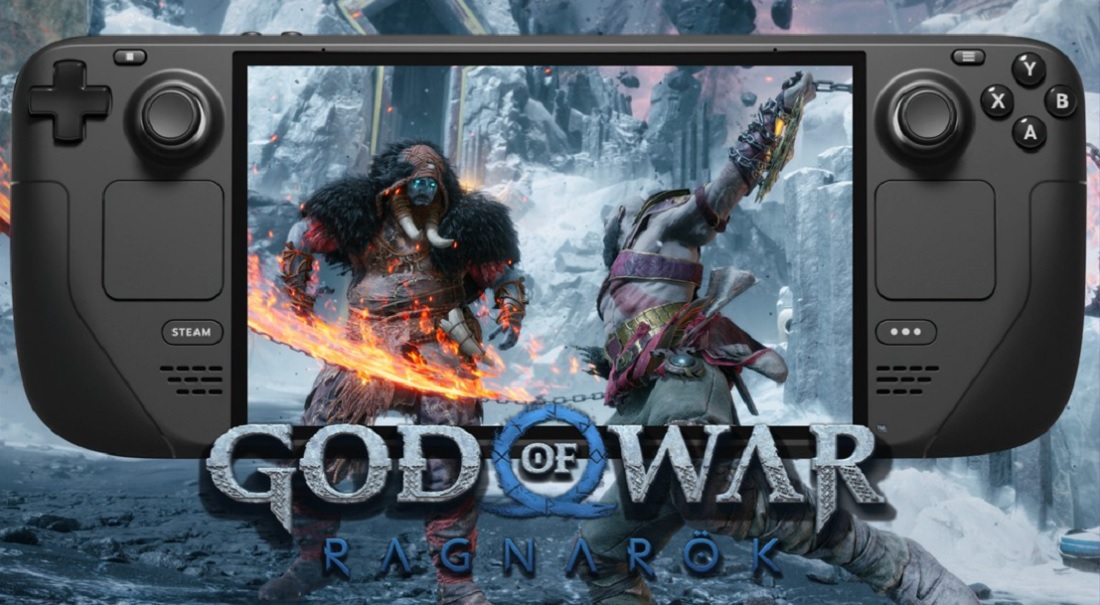 Um grande jogo estará sempre ao seu alcance: a Sony tornou God of War: Ragnarok totalmente compatível com os consoles portáteis Steam Deck