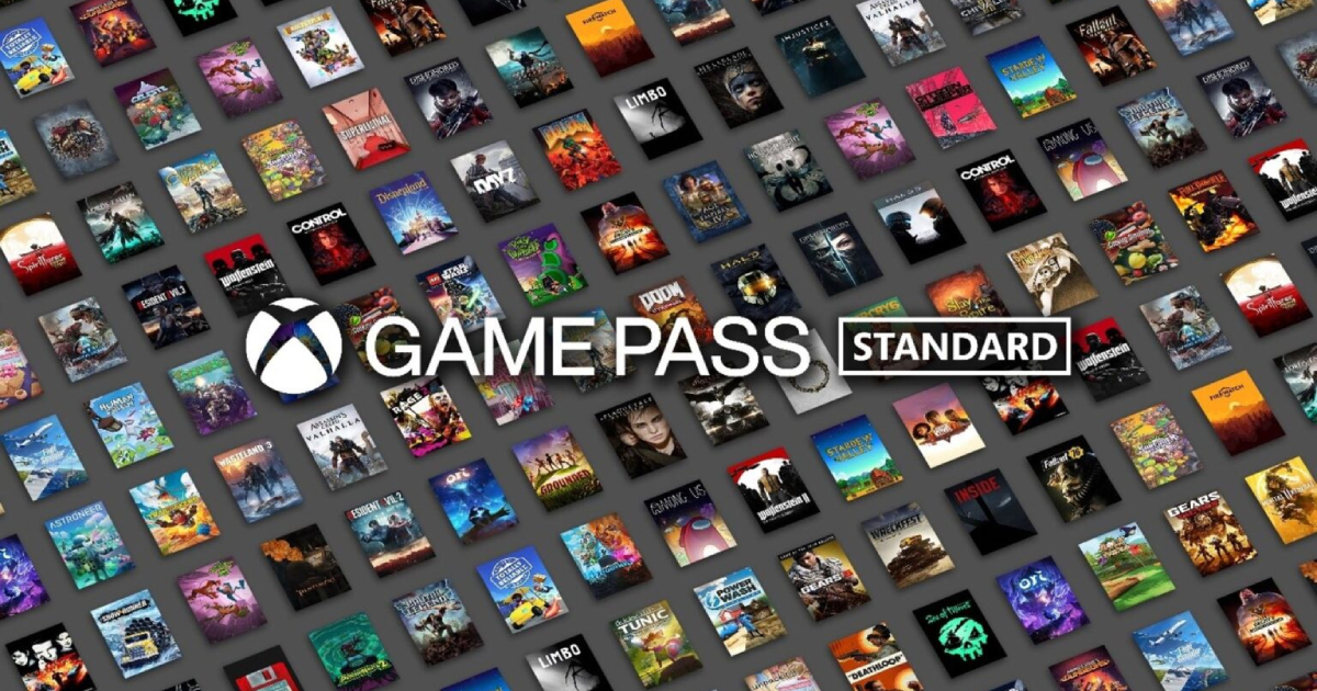 Surgiu outro plano tarifário do Game Pass, o Standard, que não receberá jogos no lançamento, mas é mais barato