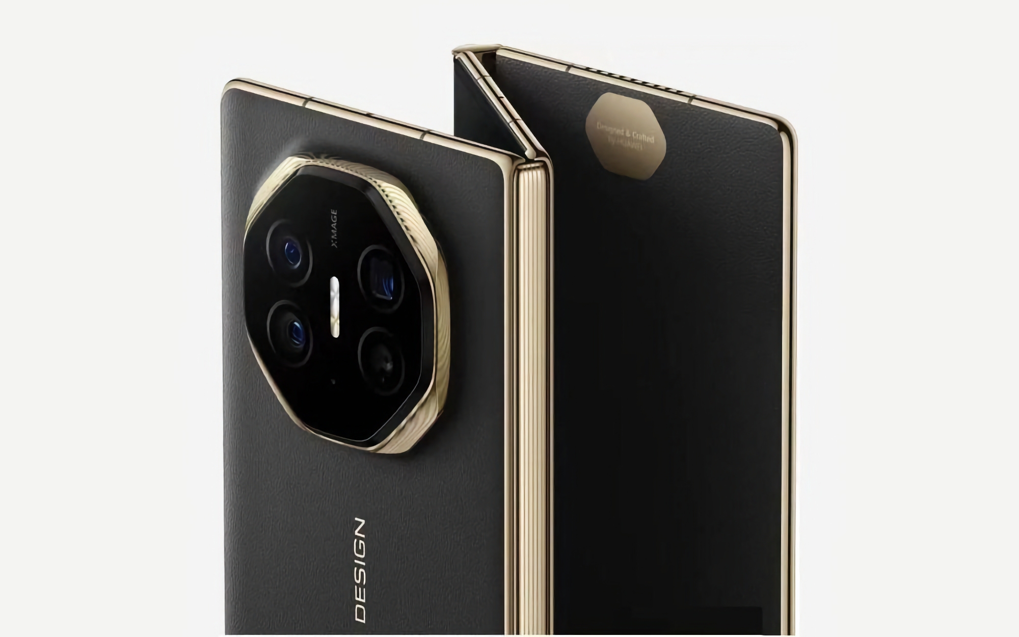 O Huawei Mate XT apareceu em uma imagem na cor preta