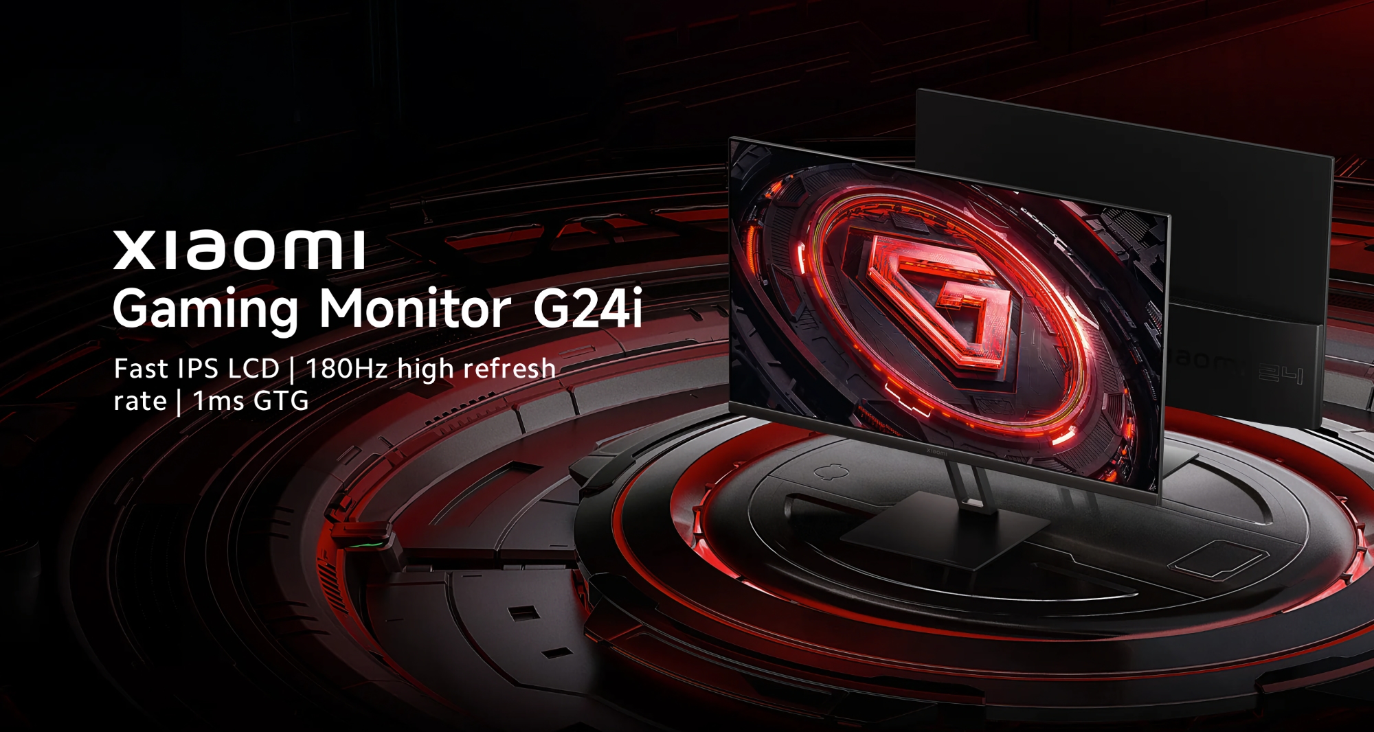 Xiaomi Gaming Monitor G24i: monitor gamer com tela IPS de 180 Hz e suporte AMD FreeSync